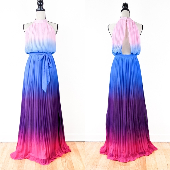 Jealous Tomato Dresses & Skirts - 🌞 NWT Jealous Tomato Ombre Pleated Gown